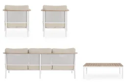 Hot Bizzotto SET4 SALOTTO C-C ULISES VAPOR YK15