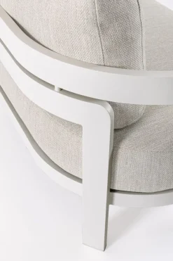 Sale Bizzotto SET4 SALOTTO IN CORDA PER ESTERNO BIANCO WG20 - PRESLEY