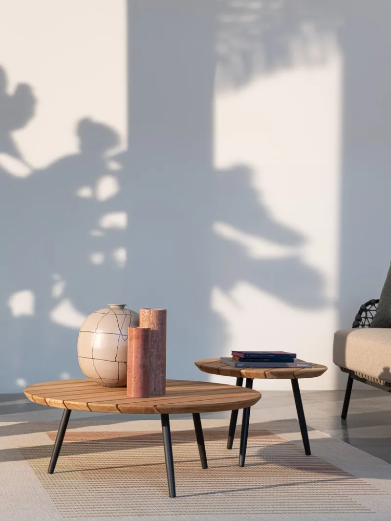 Hot Bizzotto SET2 TAVOLINO IVISSA D60-D80 ANTRACITE