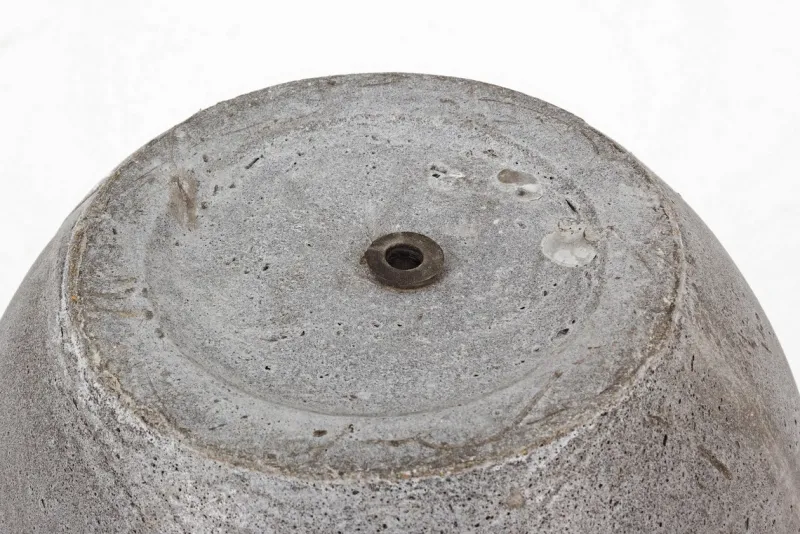 Sale Bizzotto SET2 VASO CEMENT TO BASSO GRIGIO