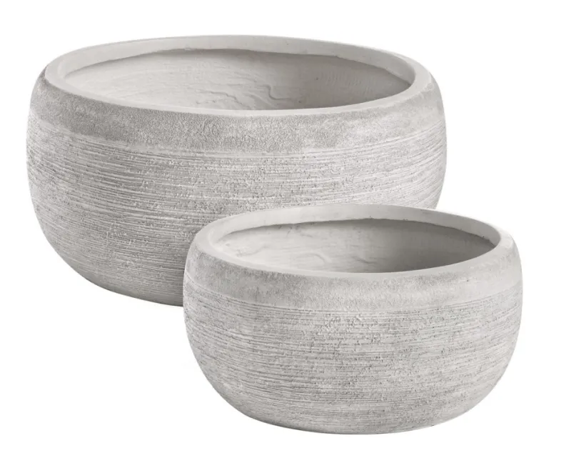 Online Bizzotto SET2 VASO GRAFFITI CIOTOLA BIANCO