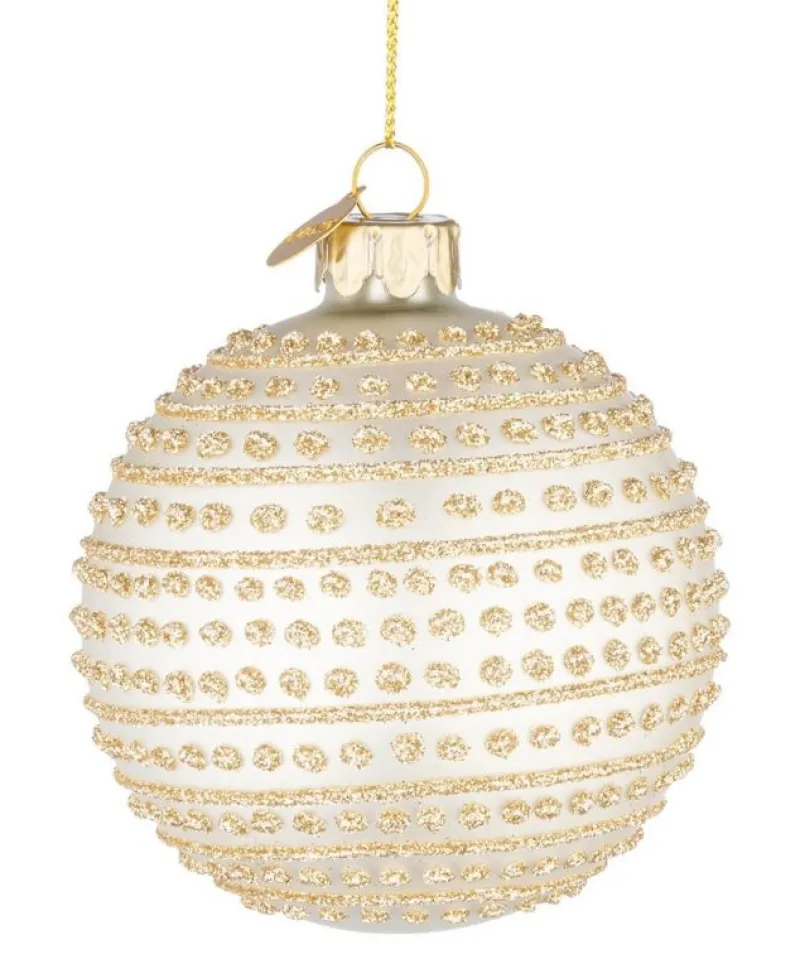 Clearance Bizzotto SFERA VT DOTS CHAMPAGNE D80