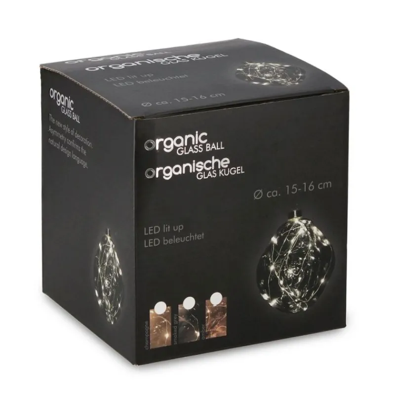 Bizzotto SFERA VT ORGANIC ARGENTO D150 C-LED