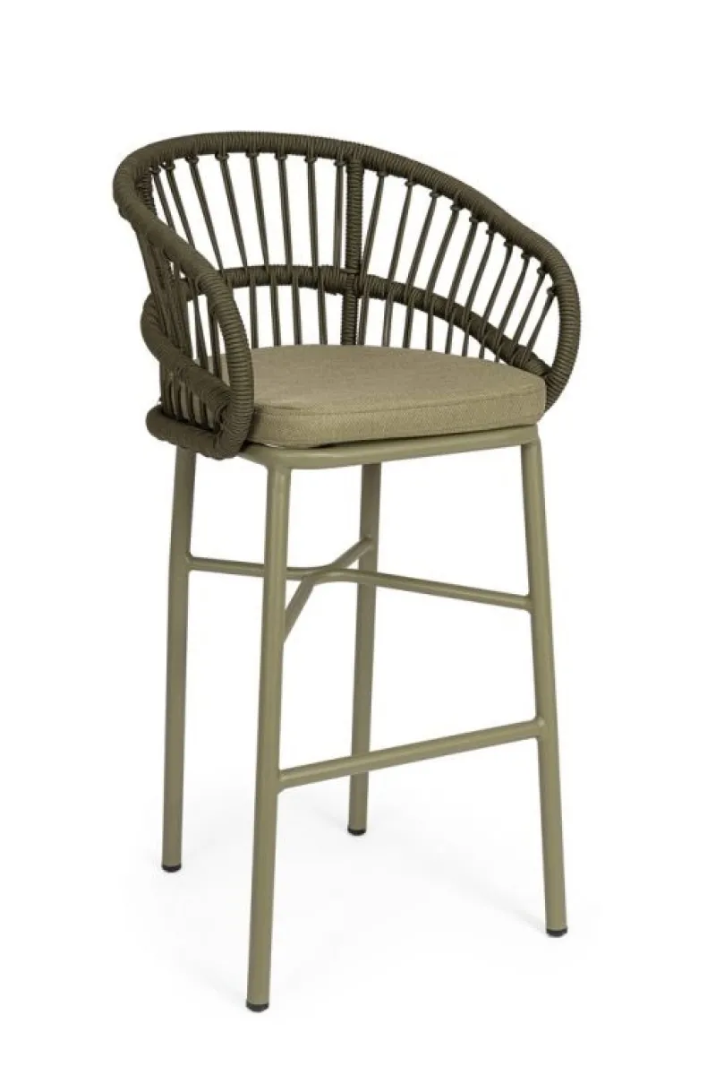 New Bizzotto SGABELLO BAR C-C ODIVELAS VERDE