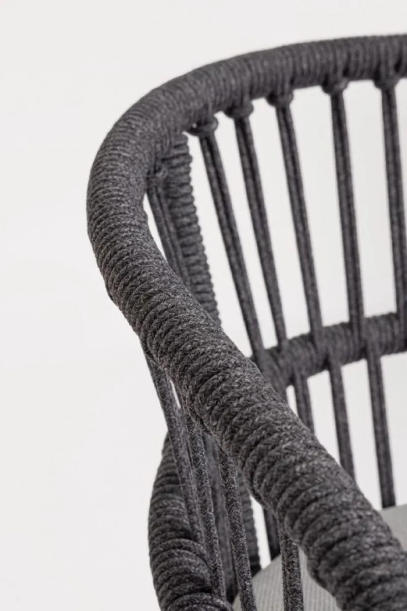 Best Bizzotto SGABELLO BAR C-C ODIVELAS ANTRACITE