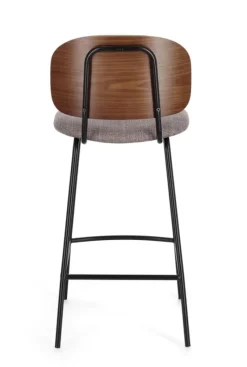 Discount Bizzotto SGABELLO BAR GRIGIO - SIENNA