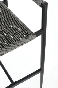 Online Bizzotto SGABELLO BAR JANDIA ANTRACITE/GRIGIO