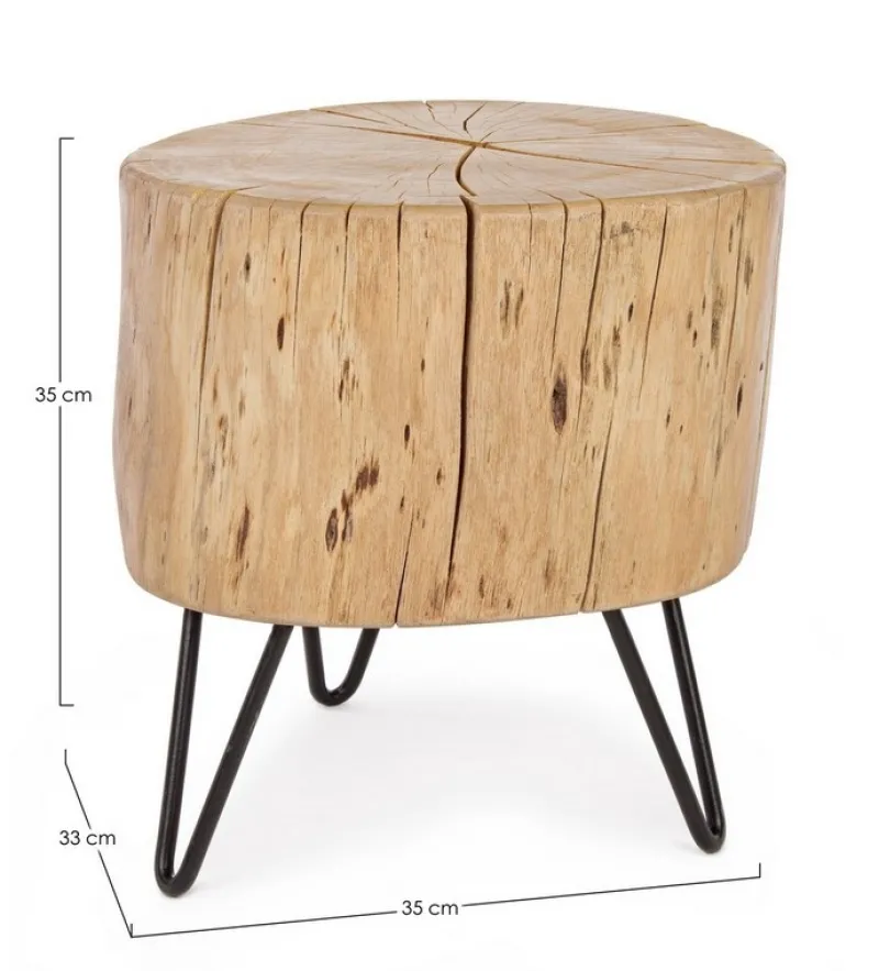 Sale Bizzotto SGABELLO IN LEGNO H35 - ARTUR