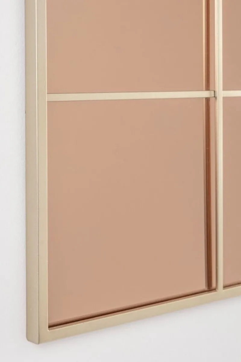 Best Bizzotto SPECCHIO C-C WINDOW PLANET ORO-BR 90X90