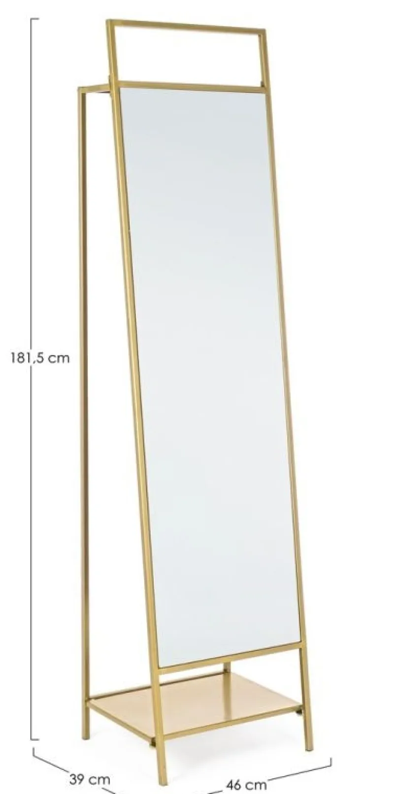 Hot Bizzotto SPECCHIO ST. C-P.ABITI EKBAL ORO