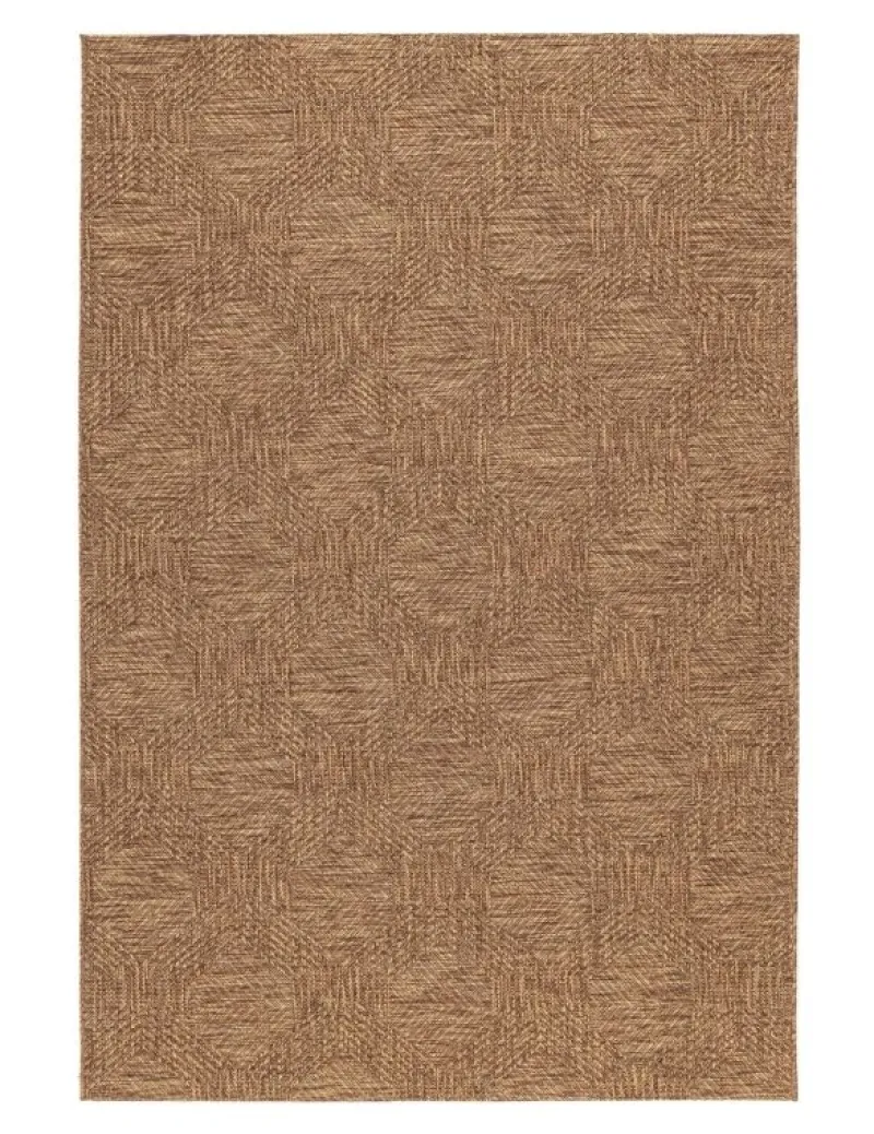 Online Bizzotto TAPPETO LUNE MARRONE ESAGONO 160X230