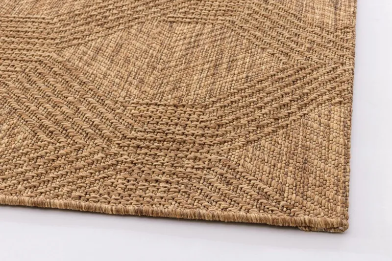 Online Bizzotto TAPPETO LUNE MARRONE ESAGONO 160X230