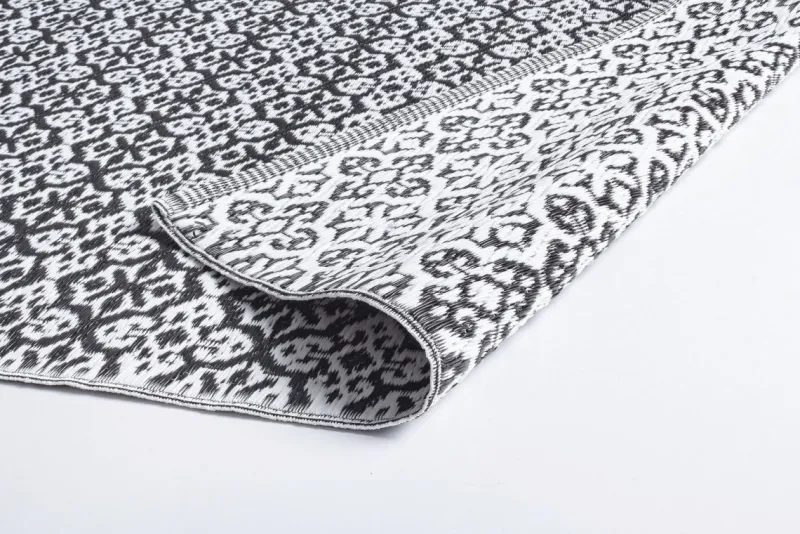 Hot Bizzotto TAPPETO NERO BIANCO 120X180 - TIRRENIA