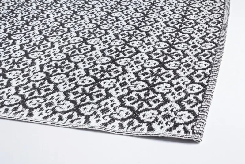 New Bizzotto TAPPETO NERO BIANCO 150X210 - TIRRENIA