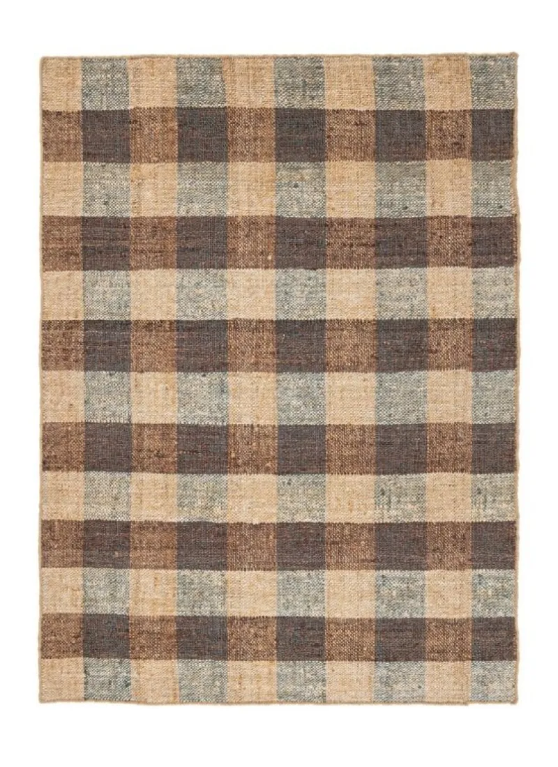 Best Bizzotto TAPPETO RUANDA QUADRI MARRONE 160X230