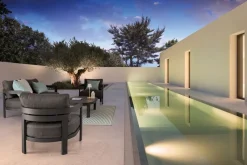 Hot Bizzotto TAPPETO THIERRY BLU BIANCO 160X230