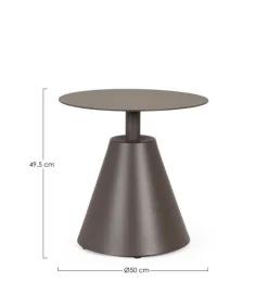 Bizzotto TAVOLINO ALOHA D50 COCOA