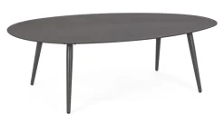 Discount Bizzotto TAVOLINO IN ALLUMINIO ANTRACITE YK13 - RIDLEY