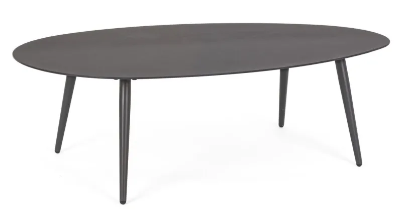 Discount Bizzotto TAVOLINO IN ALLUMINIO ANTRACITE YK13 - RIDLEY