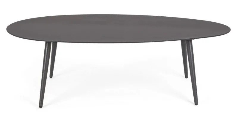 Discount Bizzotto TAVOLINO IN ALLUMINIO ANTRACITE YK13 - RIDLEY
