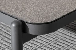 Best Bizzotto TAVOLINO IN ALLUMINIO ANTRACITE WG21 - FLORENCIA