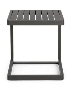 Clearance Bizzotto TAVOLINO IN ALLUMINIO ANTRACITE CX23 - KONNOR