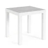 New Bizzotto TAVOLINO IN ALLUMINIO BIANCO JX11 - KLEDI