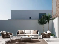 Sale Bizzotto TAVOLINO IN ALLUMINIO BIANCO YK11 - RIDLEY