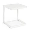 Discount Bizzotto TAVOLINO IN ALLUMINIO BIANCO CX21 - KONNOR