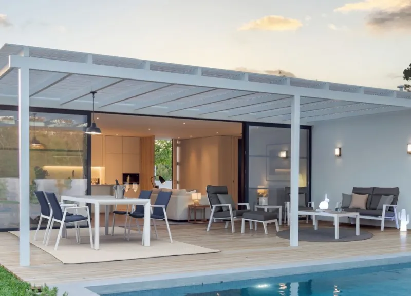 Hot Bizzotto TAVOLINO IN ALLUMINIO BIANCO JX11 - KLEDI