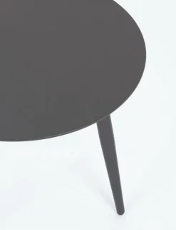 Discount Bizzotto TAVOLINO IN ALLUMINIO D50 ANTRACITE YK13 - RIDLEY