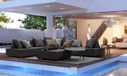 Discount Bizzotto TAVOLINO IN ALLUMINIO D50 ANTRACITE YK13 - RIDLEY