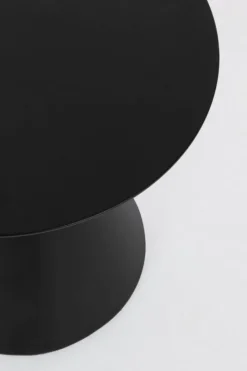 New Bizzotto TAVOLINO IN ALLUMINIO D50 NERO XK0Y - ALOHA