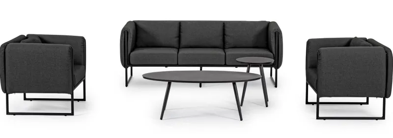 Sale Bizzotto TAVOLINO IN ALLUMINIO 119X58 - SPACE