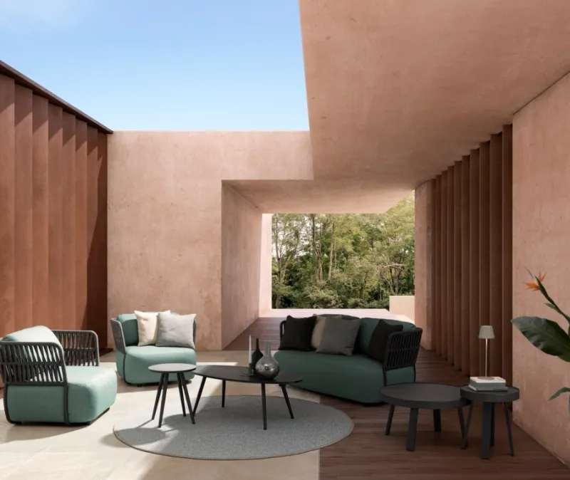 Sale Bizzotto TAVOLINO IN ALLUMINIO 119X58 - SPACE