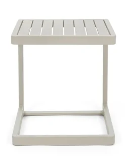 Discount Bizzotto TAVOLINO IN ALLUMINIO 40X40 - KONNOR RASTIN
