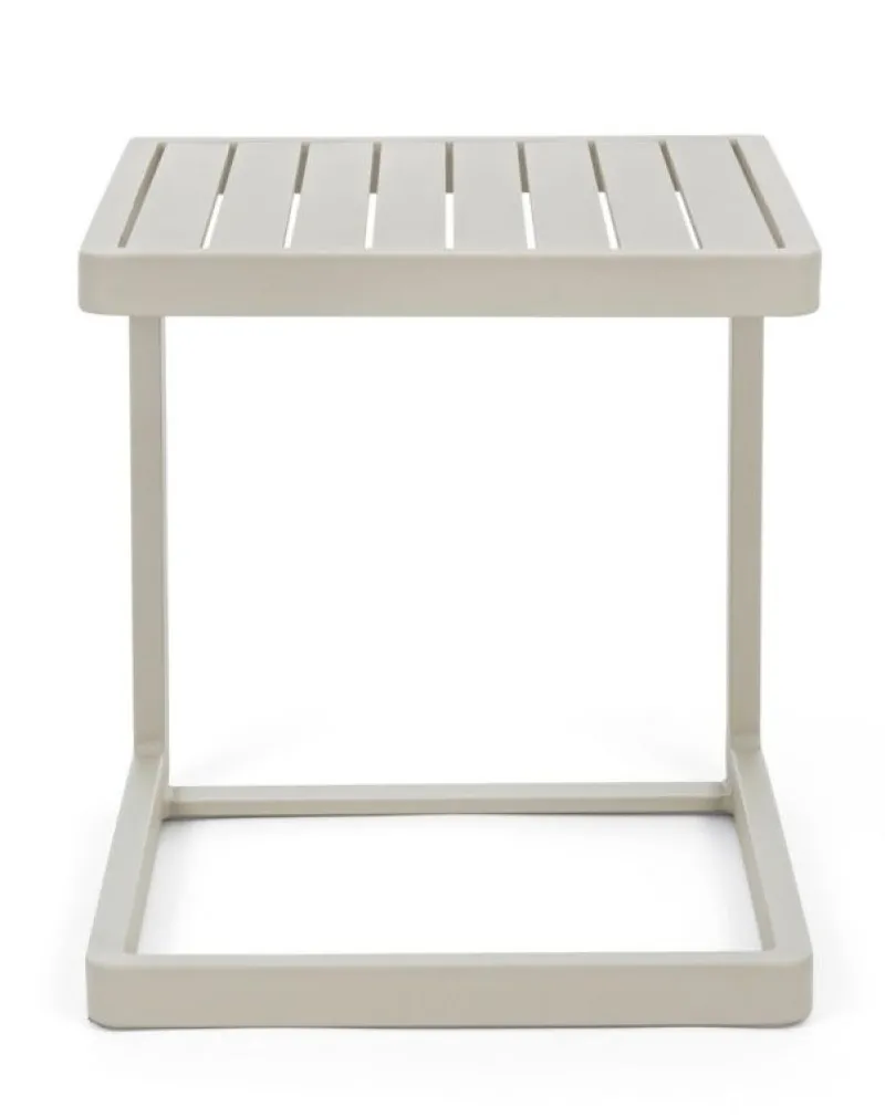 Discount Bizzotto TAVOLINO IN ALLUMINIO 40X40 - KONNOR RASTIN