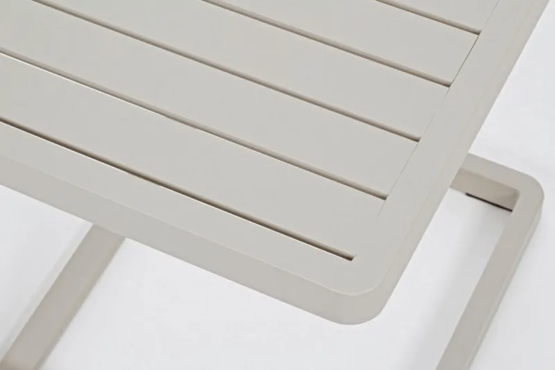 Discount Bizzotto TAVOLINO IN ALLUMINIO 40X40 - KONNOR RASTIN