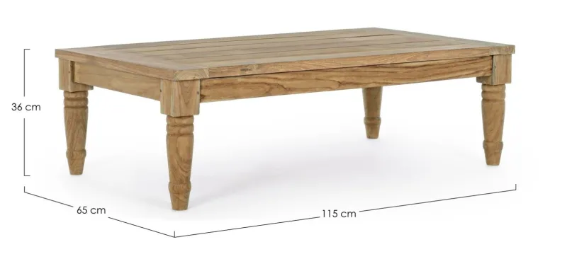 Best Bizzotto TAVOLINO IN TEAK - KARUBA FSC