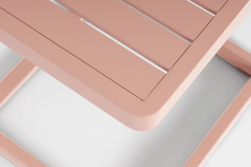 Outlet Bizzotto TAVOLINO KONNOR 40X40 ROSE