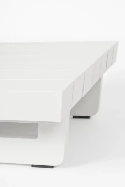 Outlet Bizzotto TAVOLINO MODULARE IN ALLUMINIO BIANCO WG20 - INFINITY