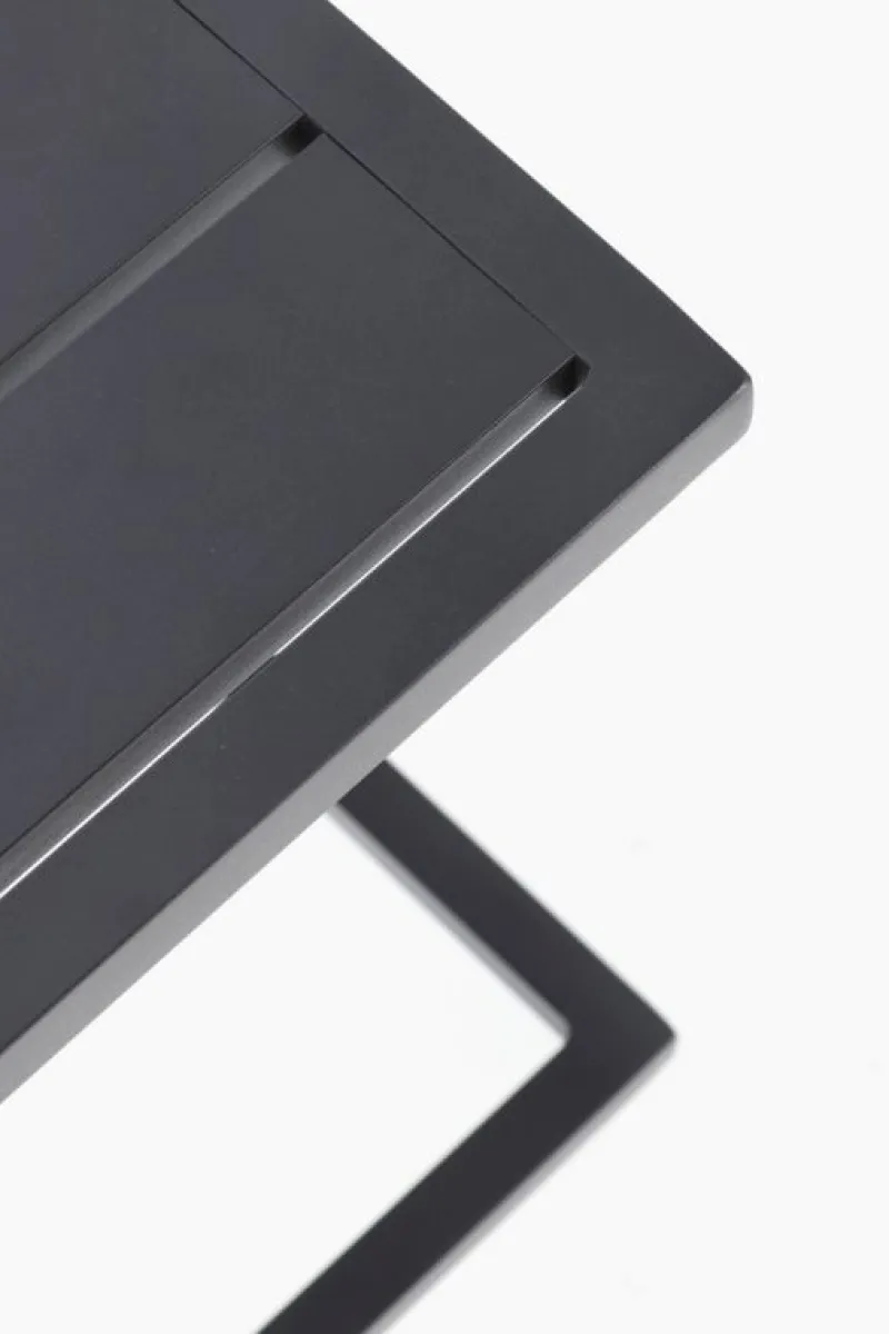 New Bizzotto TAVOLINO TAYLOR 40X40 GRIGIO SCURO