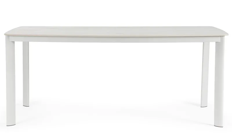 Discount Bizzotto TAVOLO ALCORA 180X90 BIANCO