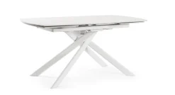Online Bizzotto TAVOLO ALL. JOAKIM 160-240X90 BIANCO