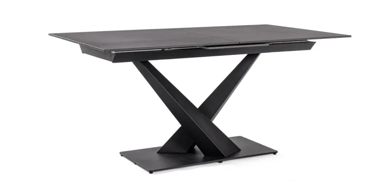 Clearance Bizzotto TAVOLO ALL. JOHANNES 160-200X90 NERO