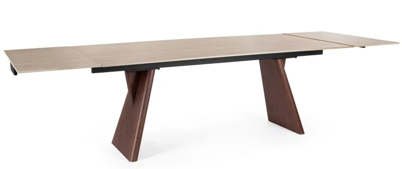 Hot Bizzotto TAVOLO ALL. MAIKKI 200/300X100 NOCE/TRAV