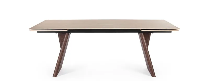 Hot Bizzotto TAVOLO ALL. MAIKKI 200/300X100 NOCE/TRAV