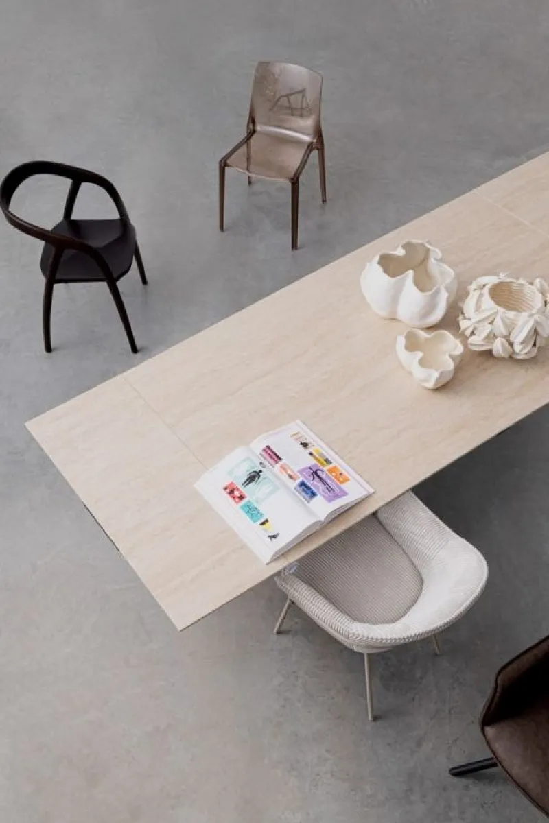 Hot Bizzotto TAVOLO ALL. MAIKKI 200/300X100 NOCE/TRAV