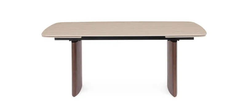 New Bizzotto TAVOLO ALL. MAILIS 180/260X90 NOCE/TRAV.