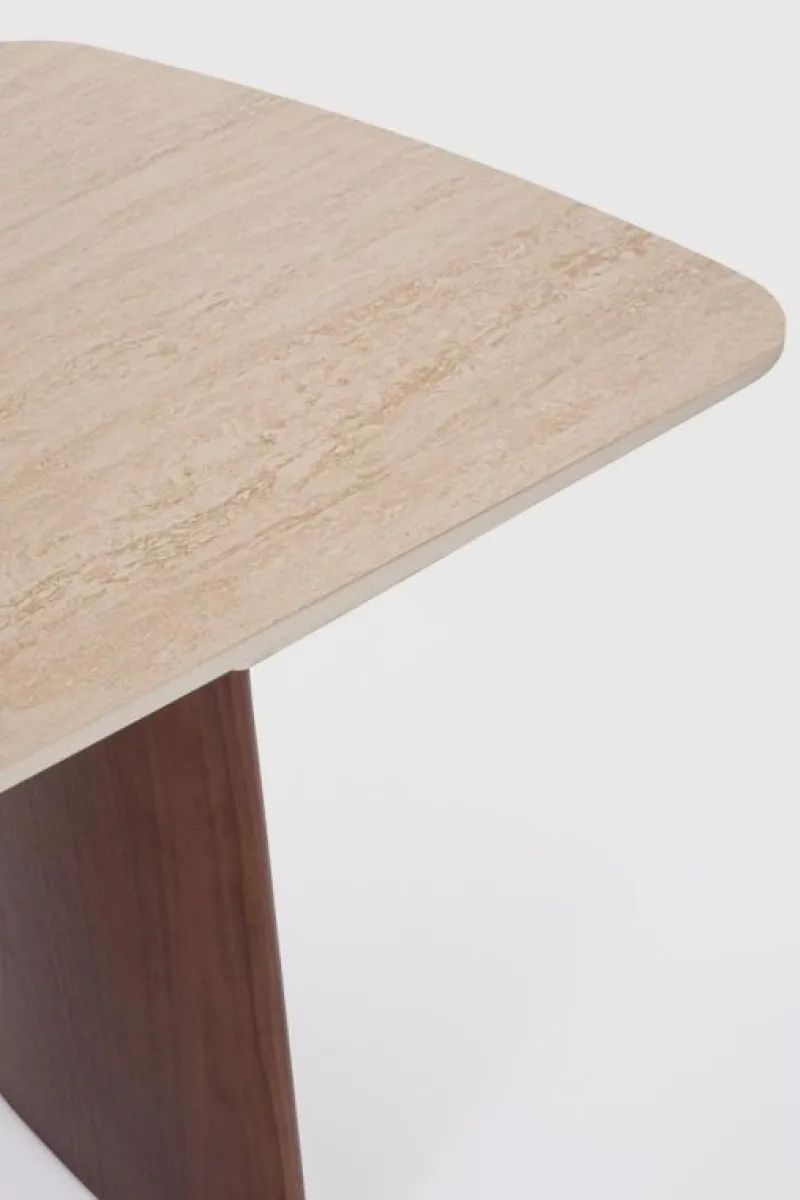 New Bizzotto TAVOLO ALL. MAILIS 180/260X90 NOCE/TRAV.